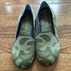 Rothy Camo Print Kids Size 4